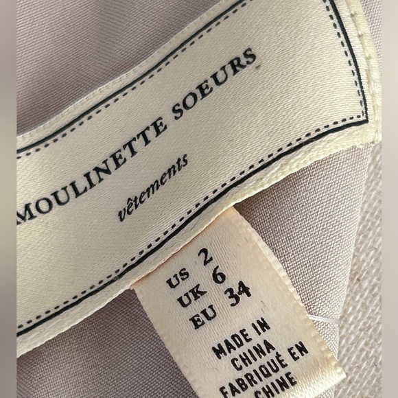 NWT Moulinette Soeurs red cut out dress. Size 2. From Anthropologie. Gorgeous! - Picture 9 of 16